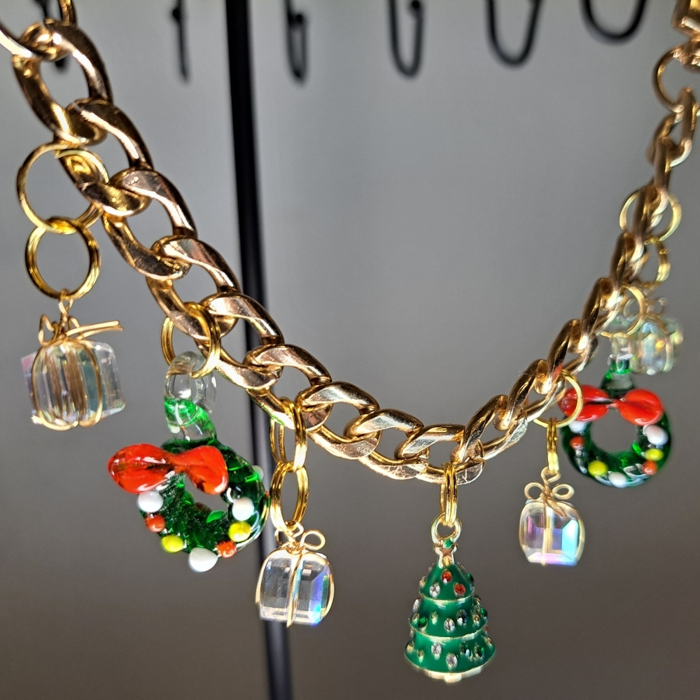 Christmas Purse Charm Chain - purse not included